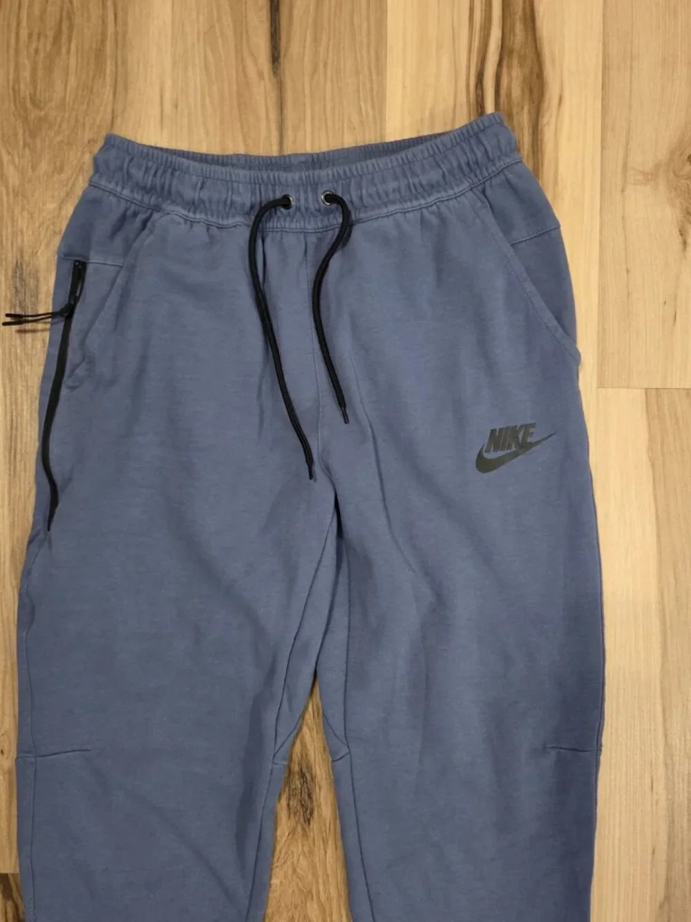 Nike Tech Fleece Teen Joggers Blue Boys Medium 26